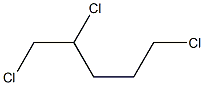 1,2,5-三氯戊烷 结构式