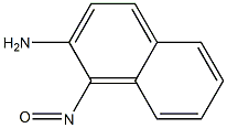 1-亞硝-2-萘胺 结构式