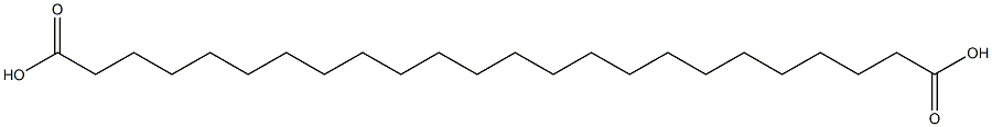 二十四烷二酸 结构式