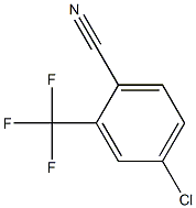 2-氰基-5-氯三氟甲苯 结构式
