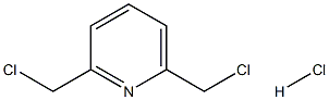 2,6-bis(chloromethyl)pyridine hydrochloride 结构式