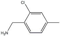 2-CHLORO-4-METHYLBENZYLAMINE 结构式