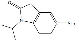 5-AMINO-N-ISOPROPYLOXINDOLE 结构式