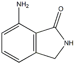 7-AMINOISOINDOLIN-1-ONE 结构式