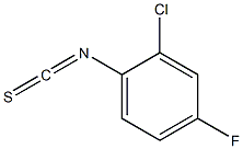 2-CHLORO-4-FLUOROPHENYL ISOTHIOCYANATE 97% 结构式
