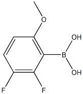 2,3-DIFLUORO-6-METHOXYBENZENEBORONIC ACID, 98+% 结构式