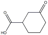 3-OXO-1-CYCLOHEXANECARBOXYLIC ACID 95% 结构式