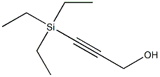 3-TRIETHYLSILYL-2-PROPYN-1-OL 97% 结构式