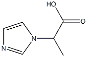 2-(1H-IMIDAZOL-1-YL)PROPANOIC ACID 结构式