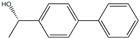 (1S)-1-(1,1''-BIPHENYL-4-YL)ETHANOL 结构式