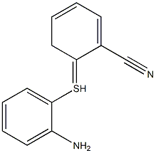 2-(2-AMINOPHENYL THIO)BENZONITRILE 结构式