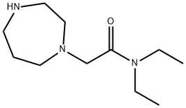 2-(1,4-DIAZEPAN-1-YL)-N,N-DIETHYLACETAMIDE 结构式