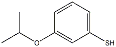 3-ISO-PROPOXYTHIOPHENOL 97% 结构式