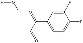 3,4-DIFLUOROPHENYLGLYOXAL HYDRATE, 95+% 结构式