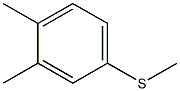 3,4-DIMETHYLTHIOANISOLE 98% 结构式