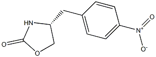 (R)-4-(4-NITRIBENZYL)-2-OXAZOLIDINONE 结构式