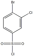 4-BROMO-3-CHLOROBENZENESULFONYL CHLORIDE 97% 结构式