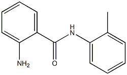 2-AMINO, N-(O-TOLYL )BENZAMIDE 结构式