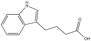 Indol-3-butyric acid 结构式