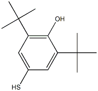 4-MERCAPTO-2,6-DI-T-BUTYLPHENOL 结构式