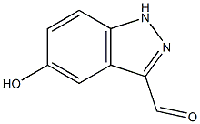 5-HYDROXYINDAZOLE-3-CARBOXYALDEHYDE 结构式