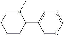 3-(1-Methylpiperidin-2-yl)Pyridine 结构式