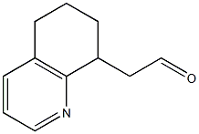 5,6,7,8-Tetrahydroquinolin-8-ylacetaldehyde 结构式