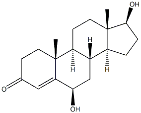 4-Androsten-6b,17b-diol-3-one 结构式