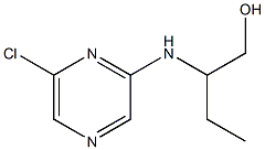 2-[(6-CHLOROPYRAZIN-2-YL)AMINO]BUTAN-1-OL 结构式