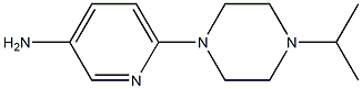 6-(4-ISOPROPYLPIPERAZIN-1-YL)PYRIDIN-3-AMINE 结构式