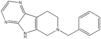 7-BENZYL-6,7,8,9-TETRAHYDRO-5H-PYRIDO[4'',3'':4,5]PYRROLO[2,3-B]PYRAZINE 结构式