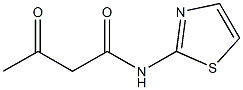 N1-(1,3-thiazol-2-yl)-3-oxobutanamide 结构式