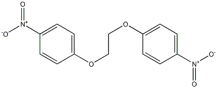 1,2-双(4-硝基苯氧基)乙烷 结构式
