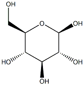 beta-D-glucopyranoside 结构式