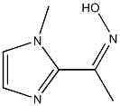 1-(1-methyl-1H-imidazol-2-yl)ethanone oxime 结构式