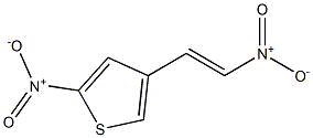 2-nitro-4-(2-nitrovinyl)thiophene 结构式