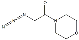 Azidoacetic acid morpholide 结构式