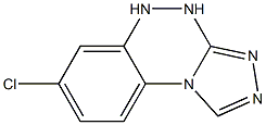 7-chloro-4,5-dihydrobenzo[e][1,2,4]triazolo[3,4-c][1,2,4]triazine 结构式