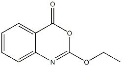 2-ethoxy-4H-3,1-benzoxazin-4-one 结构式