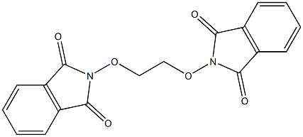 2-{2-[(1,3-dioxo-1,3-dihydro-2H-isoindol-2-yl)oxy]ethoxy}-1H-isoindole-1,3(2H)-dione 结构式
