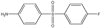 4-[(4-fluorophenyl)sulfonyl]aniline 结构式