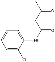 N1-(2-chlorophenyl)-3-oxobutanamide 结构式