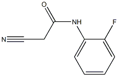 N1-(2-fluorophenyl)-2-cyanoacetamide 结构式