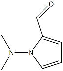 1-(N,N-Dimethylamino)pyrrole-2-carboxaldehyde 结构式