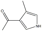 1-(4-methyl-1H-pyrrol-3-yl)ethan-1-one 结构式