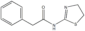 N1-(4,5-dihydro-1,3-thiazol-2-yl)-2-phenylacetamide 结构式