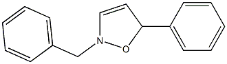 2-benzyl-5-phenyl-2,5-dihydroisoxazole 结构式