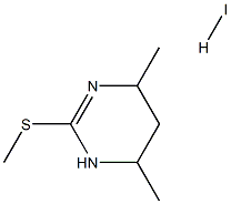 methyl N-isopropyl-(isopropylamino)methanimidothioate hydroiodide 结构式