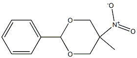 5-methyl-5-nitro-2-phenyl-1,3-dioxane 结构式