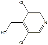 (3,5-dichloropyridin-4-yl)methanol 结构式